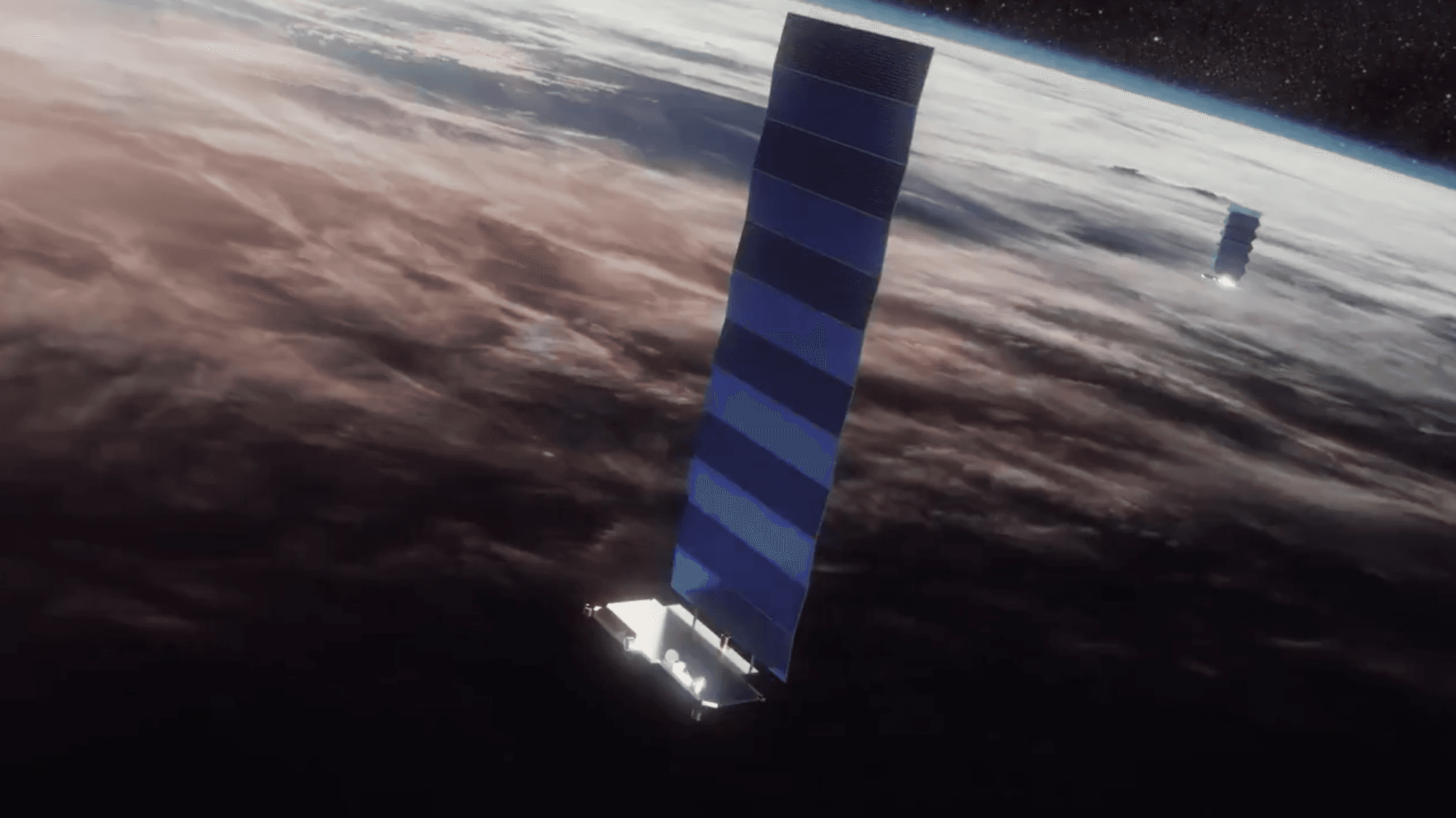 Starlink Satellites in orbit