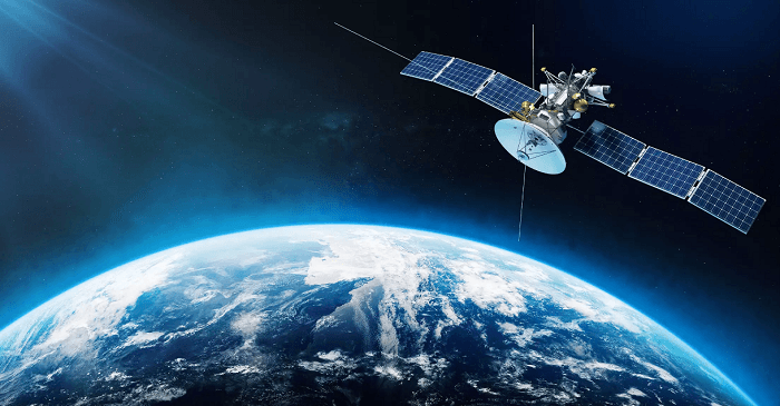 Relay Satellite in Earth Orbit