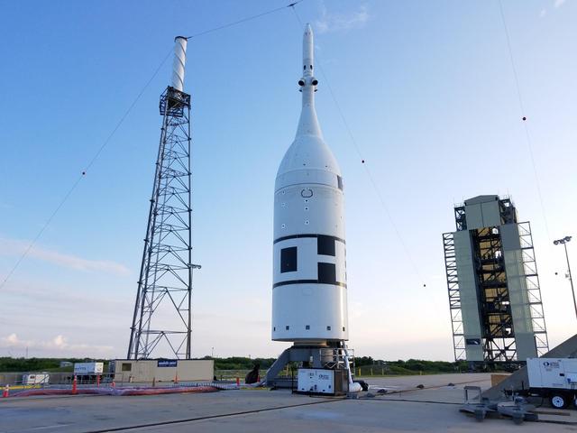 Orion Abort Test Booster rocket